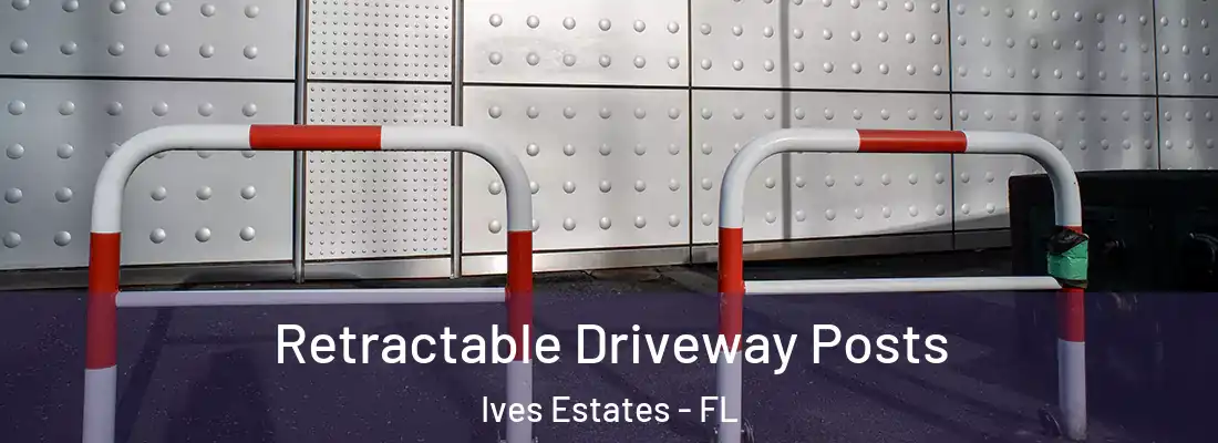 Retractable Driveway Posts Ives Estates - FL